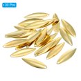 thumbnail image 3 of Fishing Lure Blades 1.3x0.4" Willowleaf Lure Making for DIY Bait, Golden 30 Pack, 3 of 5