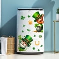 thumbnail image 6 of RyanK St Patricks Day Decorations Atrick's Day Stickers Roll Glitter Paper Decals 3 Colors Green Sparkly Adhesive Sticker For Envelope Journal Decor Party Supplies, 6 of 7