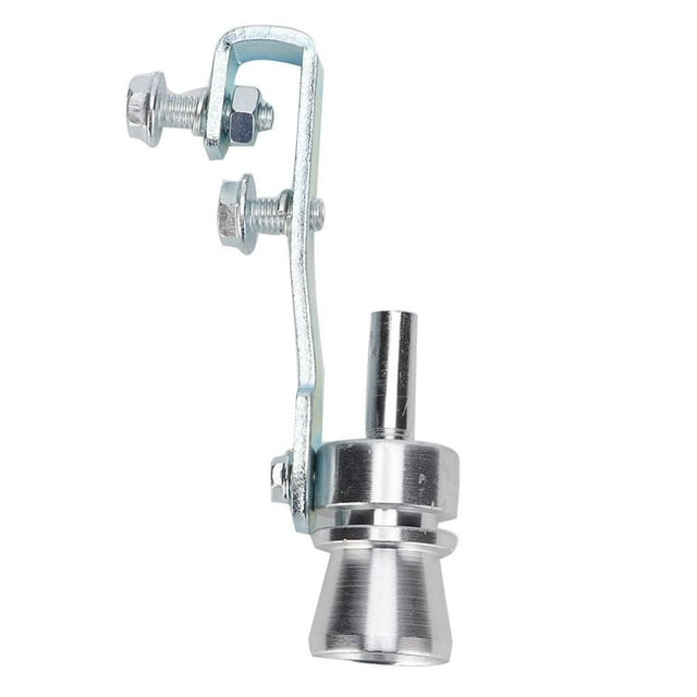 Turbo Sound Tail Throat Tubo de escape Silbato Aleación de aluminio Plata TC-M Jadeshay A