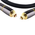 thumbnail image 3 of HIFI 5.1 Digital SPDIF Fiber Toslink Optical Audio Cable 1M for TV Box PS4 Speaker Wire Soundbar Amplifier Subwoofer, 3 of 8