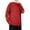 Red, variant on Coats For Mens Loose Fitting Trend Casual Sweater College Style Knit Jacket