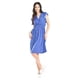 thumbnail image 1 of Vestido de rayas Roman Fashion /Juvenil, 8867-STRP (Azul rayas) azul EG, 1 of 5