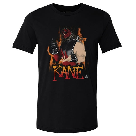 Men's 500 Level Black Kane Mask Flames T-Shirt