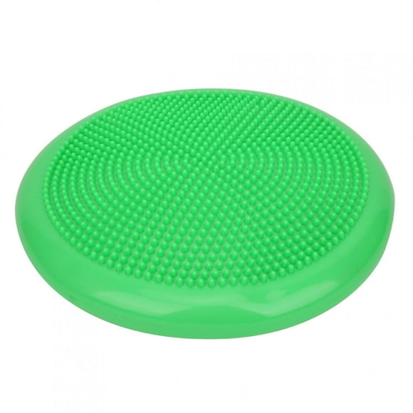 Stability Wobble Mat, Wobble Cushion, Relieve Neck And Back Pain Strengthen Core Stability Muscles For Sensory Kids Teen Green Diameter 34cm