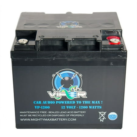 viper vp-1200 12v 1200 watt battery for crunch dra2450.4