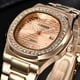 thumbnail image 5 of Reloj de cuarzo para hombre, relojes para hombre, relojes para hombre con diamantes de imitación, reloj de pulsera de cuarzo con diamantes dorados y cristales, reloj para hombre, 5 of 5