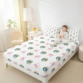 thumbnail image 4 of Manfei Volleyball Game Bed Sheets,Kawaii Bowtie Bowknot King Sheets,Kids Ball Sport Sheet Set For Girl Boy,Super Cozy Room Decor,4 Pieces, 4 of 7
