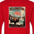 thumbnail image 4 of Inktastic Yellowstone National Park Long Sleeve Youth T-Shirt, 4 of 5