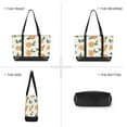 thumbnail image 6 of FORMRS Canvas Laptop Tote Bag for Women with 15.6" Computer Compartments Shoulder Handbag, Orange, 6 of 7