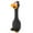 Black, variant on Latex Rubber Chicken Duck Squeaky Dog Toys Interactive Funny and Non-Toxic Fetch Play Reduce Anxiety Small Medium Dogs Water Pool Floating