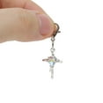 thumbnail image 3 of Unique Bargains Stylish Shoelace Charm Set for Custom Footwear Gemstone Cross, 3 of 5