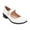 White, variant on Fesfesfes Shoes for Women Dressy Round Toe Summer Leisure Round Head Low Heels Solid Color Shoes 37(6)