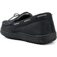 thumbnail image 4 of RockDove Men's Jacob Flannel Lined Moccasin Slipper, 4 of 7