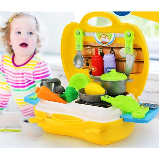 Juguetes de Imitación Cocina Belleza Cajero Playset Pretenden Niños CUTICAT Juguetes de simulación