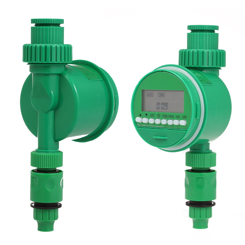 2-Sortie 3-Prong 24-Hour Mechanical Light Time Dual Outdoor Minuteur Prise
