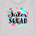 thumbnail image 4 of Inktastic Sister Squad Hearts Girls Baby T-Shirt, 4 of 5