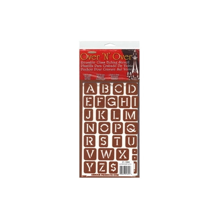 21-1694 ARMOUR OVER N OVER STENCIL CONTEMPORARY ALPHA