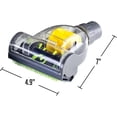 thumbnail image 5 of OVENTE Pet Hair or Sofa Brush Vacuum Attachment Compatible with ST2000, ST2010 and ST2620 Electric Canister Vacuums, Efficient on Multi Surface and Easy to Detach After Use, Yellow ACPST2674, 5 of 5