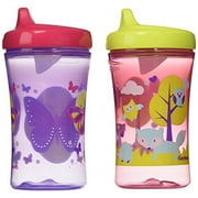 Nuk First Essentials Hard Spout Sippy Cup in Assorted Colors-2 Pack, 10-Ounce (Theme May Vary)