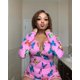 thumbnail image 1 of Monos sexys para adultos, novedad de Otoño Invierno 2023, pijama de manga larga con cuello en V y estampado divertido, pelele para mujer, ropa de dormir de Navidad, 1 of 4