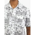 thumbnail image 5 of Dogg Supply by Snoop Dogg Bandana Paisley Shirt, Men's Sizes XS - 5XL, 5 of 9