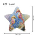 thumbnail image 3 of Star Shape LED Night Light with Auto Sensor Plug in Nightlights for Home Decor Cute Seahorse Pattern, 3 of 6