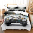 thumbnail image 1 of Galaxy Video Game Bedding Suit Teen Geometric Hexagonal Bedding And Linen Super Soft One Size Bedding Zipper, 1 of 1