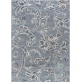 thumbnail image 3 of Madison Transitional 4' x 5' Gray Polypropylene Indoor Area Rug, 3 of 9