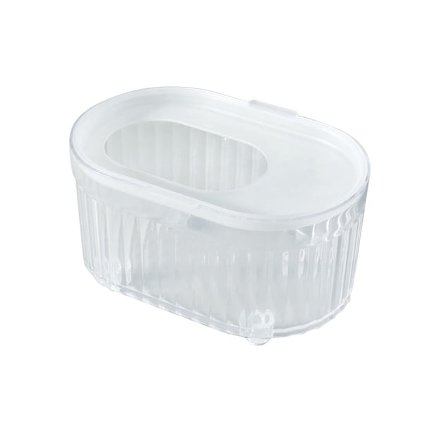 Caja de baño de arena para hámster, contenedor de baño de arena, casa de inodoro, contenedor de arena para excavación, juguete para mascotas, caja de Claro Sunnimix Baño de hámster