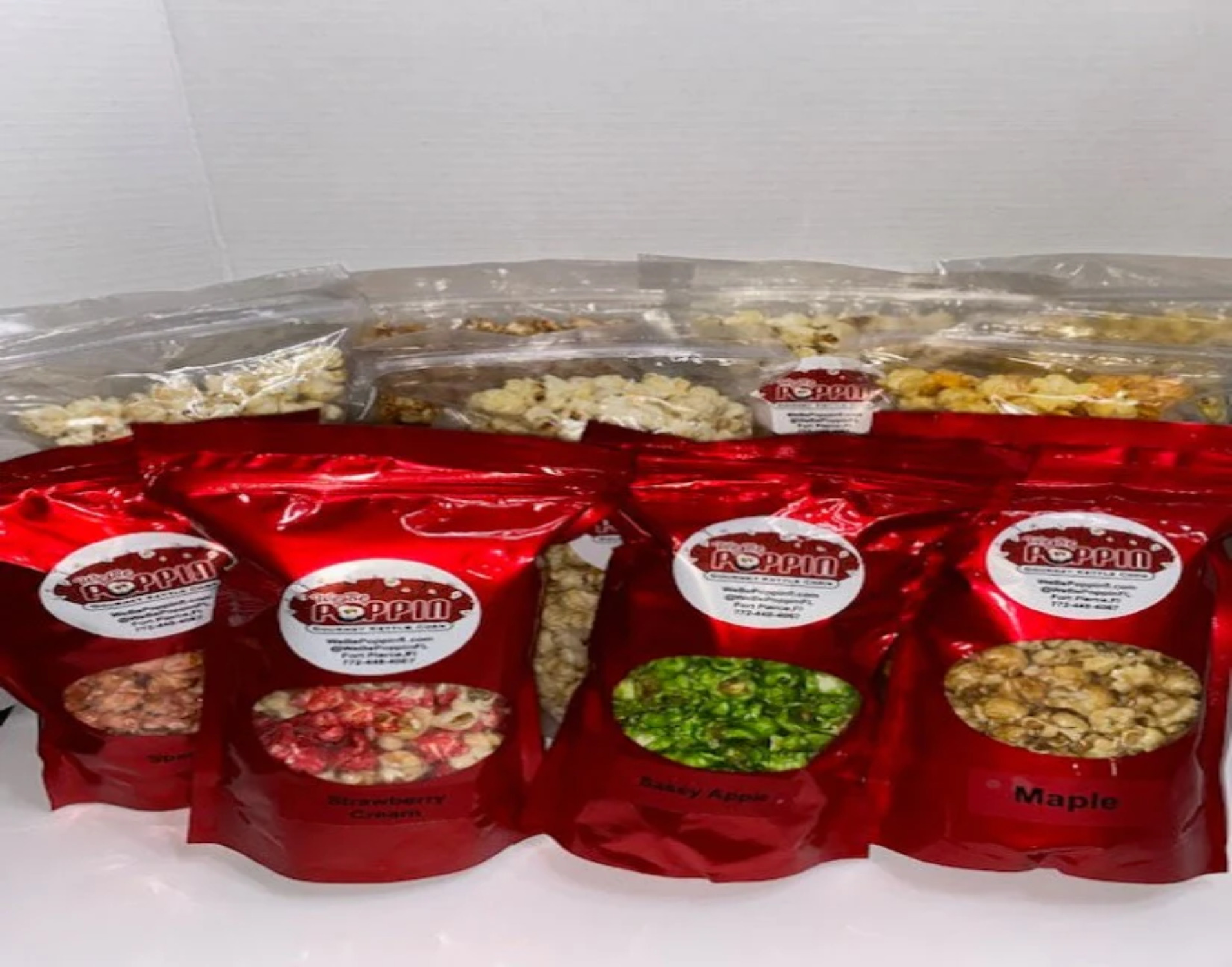 10 pack Assorted Gourmet Popcorn Bundle