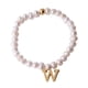 thumbnail image 1 of Pulseras Mujer de Perlas con Iniciales Oro 18k LuckyLy, Modelo Galia blanco UNITALLA, 1 of 6