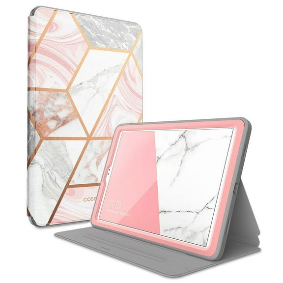 Galaxy Tab A 10.5 Case, i-Blason [Cosmo] Full-Body Protective with Built-in Screen Protector Case for Samsung Galaxy Tab A 10.5 (SM-T590/T595/T597) 2018 Release (Marble)