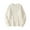 001 Beige, variant on Mens Oversized Sweater 90s Vintage Cable Knit Long Sleeve Heavy Crewneck Pullover