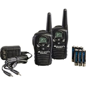 Midland GMRS 2-Way Radio with 22 Channels Value Pack, LXT118