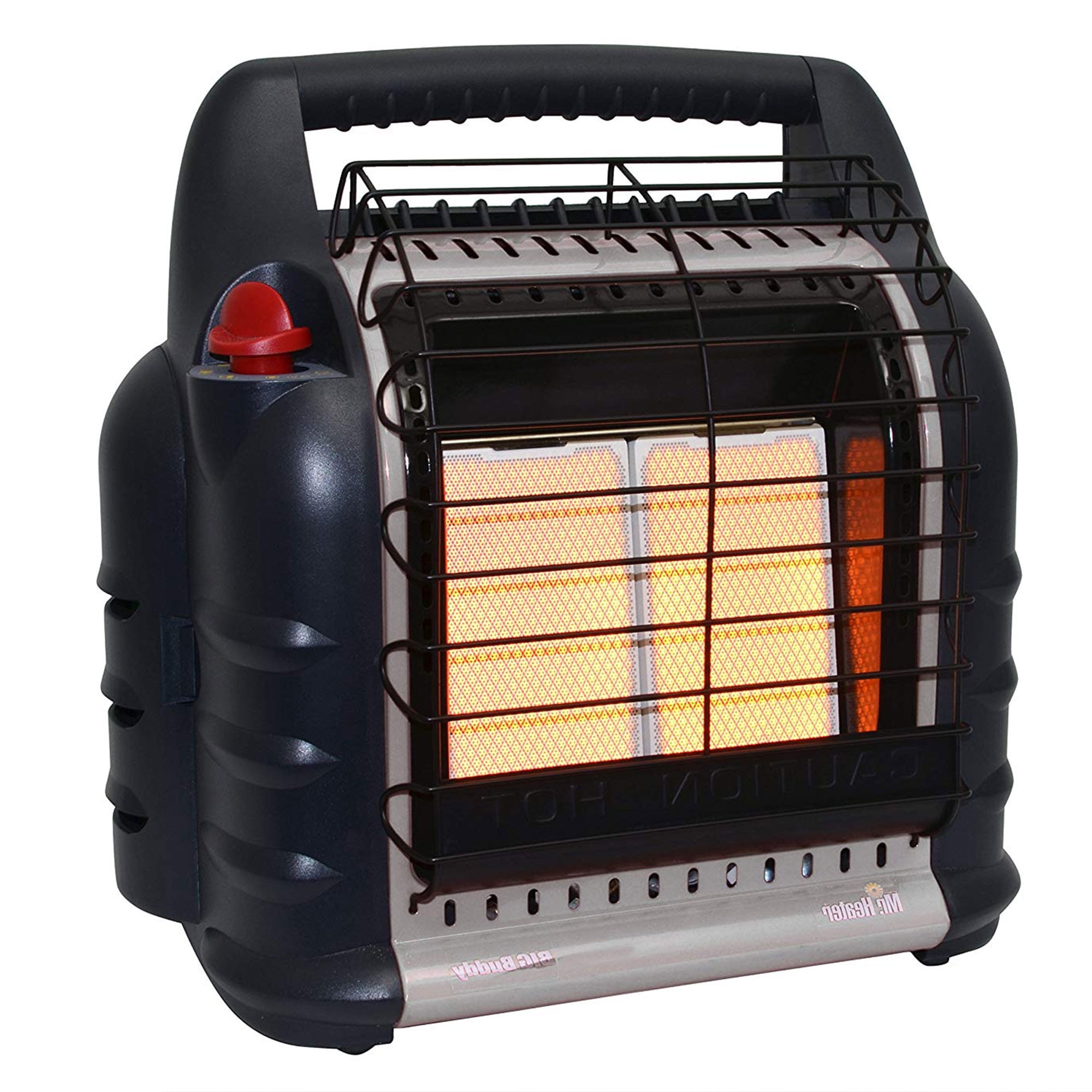 Mr. Heater MH18B 18,000 BTU Big Buddy Portable Propane Gas Heater, Grey -  Walmart.com