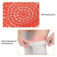 thumbnail image 4 of Graflsoa Self-Heating Dot Matrix Knee Support, Short Design, Black, Size L, Lightweight Nylon-Spandex Blend, 4 of 6