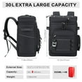 thumbnail image 2 of Large Waterproof Insulated Cooler Backpack for Men & Women, Leak Proof Cooler Backpack for Camping, Beach, Fishing, Picnic, Travel, Outdoor, 30L, 48Cans, 2 of 12