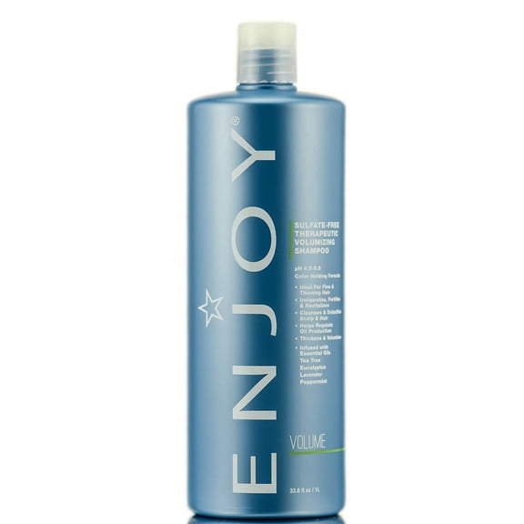 Enjoy Sulfate-Free Therapeutic Volumizing Shampoo ( 33.8 oz)