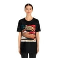 thumbnail image 3 of Red Chuck Taylors Zoomed In Short Sleeve T-Shirt, 3 of 4