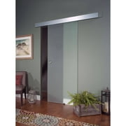 Opaque Glass Interior Barn Door