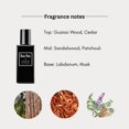thumbnail image 2 of Robert Piguet Bois Noir Eau De Parfum Spray - Perfume amaderado para hombre con notas de cedro, sándalo y almizcle - Hecho en Francia, 100 ml, 2 of 4