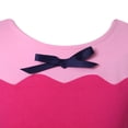 thumbnail image 3 of Richie House Girls' Sweet Knit Dress with Contrasting Bow RH2086, 3 of 7