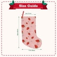 thumbnail image 3 of Sikiie Cute Strawberry C Christmas Stockings,18 Inches Christmas Stockings Xmas Hanging Stockings for Family Christmas Decorations & Gifts, 3 of 7