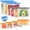 Multicolor, variant on Lerine 10 Pack Dishwasher Safe Reusable Freezer Bags, Leakproof Double Zipper Sandwich Bags,Silicone Food Storage Bags