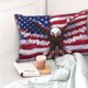 thumbnail image 4 of Balery USA Eagle with Spread Wings Funda de Cojín Estampada, Regalos para Mujeres, Regalos de Amor para Ella, Regalos para Novia o Esposa, Funda de Almohada-16"x24", 4 of 6