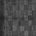 thumbnail image 1 of Ahgly Company Indoor Square Checkered Gray Modern Area Rugs, 5' Square, 1 of 4