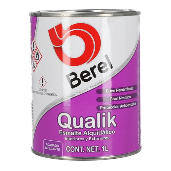 esmalte qualik 1000 ml negro