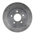 thumbnail image 2 of KarParts360 For Buick Verano 2012 2013 2014 2015 Brake Rotor | Rear | Silver Classification | Solid | Made Of Cast Iron | Non-Coated Finish | 1-Piece Construction, 2 of 5