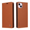 thumbnail image 1 of Funda para iPhone 15 Plus Estuche de Cuero PU Tipo Cartera con Ranuras para Tarjetas y Cierre Magnético, 1 of 5