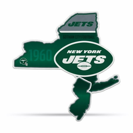 New York Jets Pennant State Shape 18 Inch Soft Felt